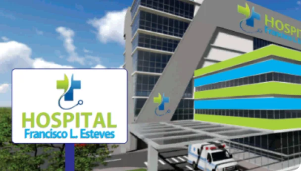Perspectiva do Hospital Francisco L. Esteves